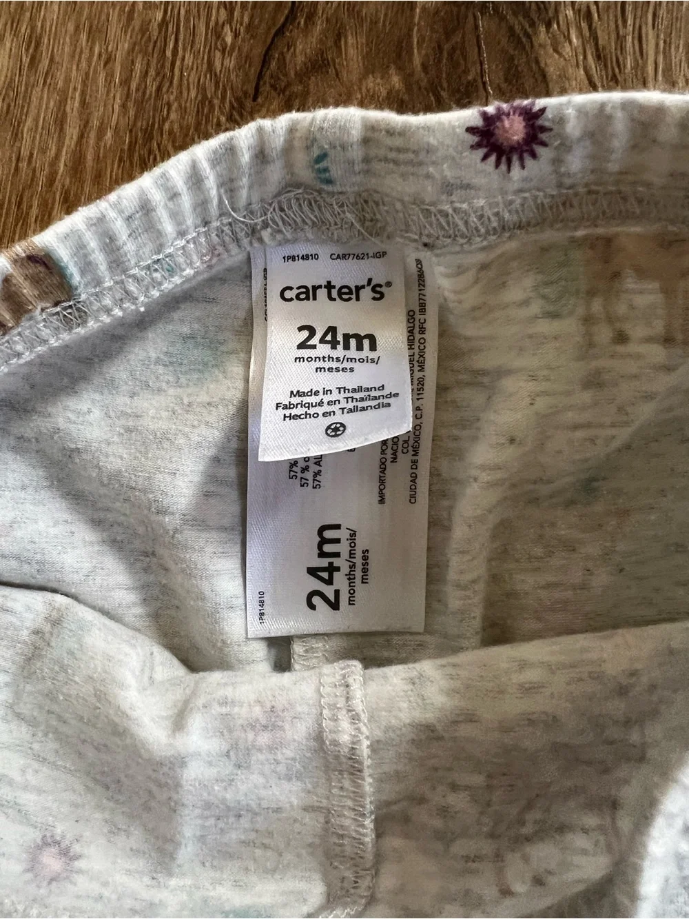 Carter’s Unicorn Matching Set- Hoodie, T Shirt Onesie and Leggings